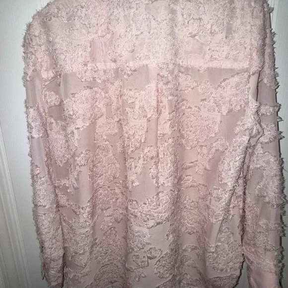 H&M Pink Textured Blouse - Picture 2 of 4